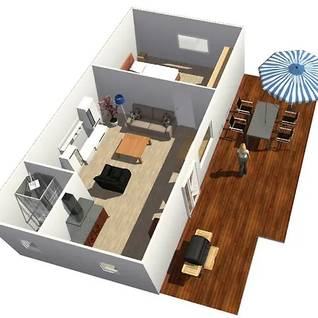 Lejlighed Idyll Im Land Der 1000 Seen